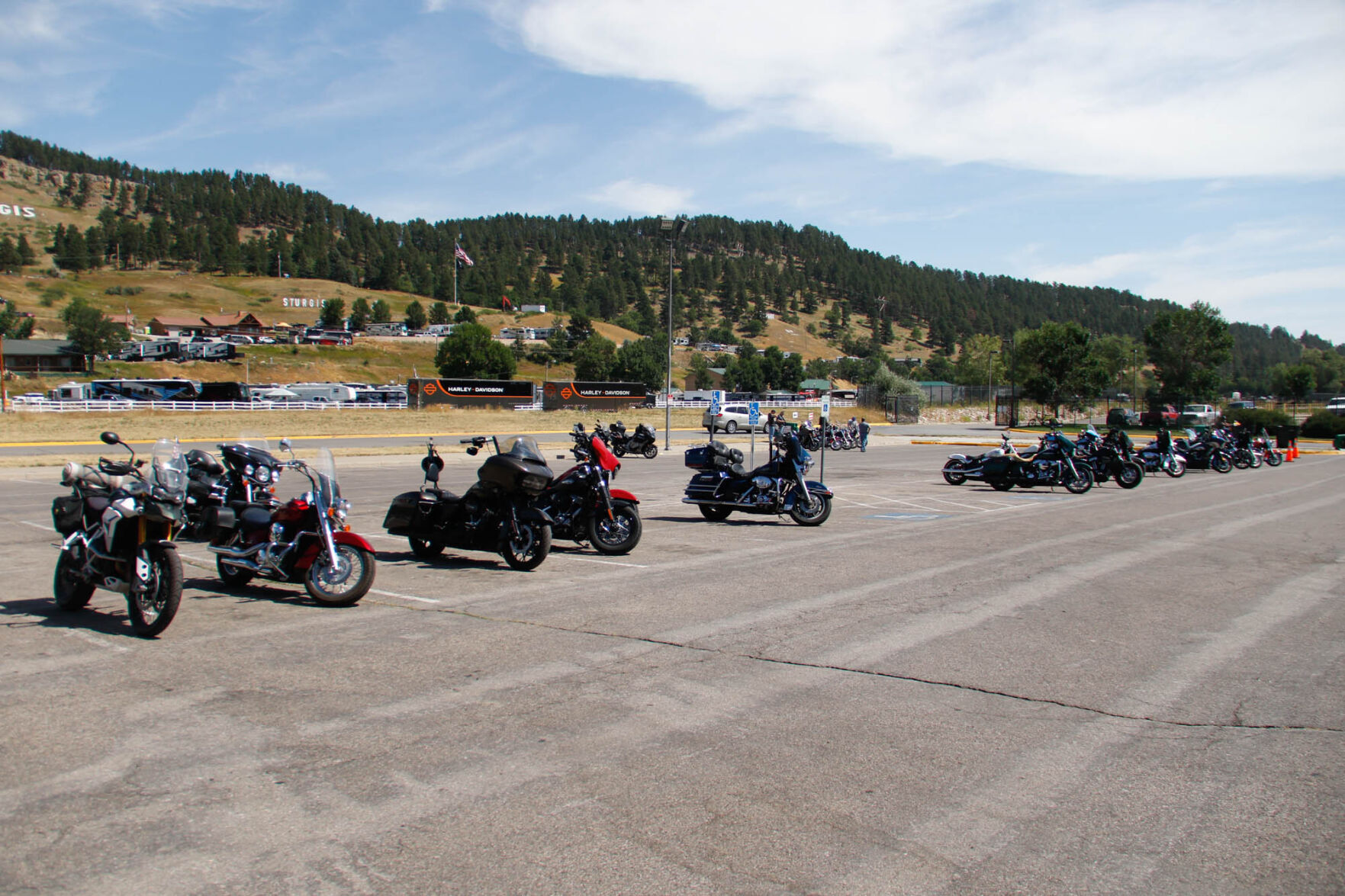 Last day of Sturgis Motorcycle Rally